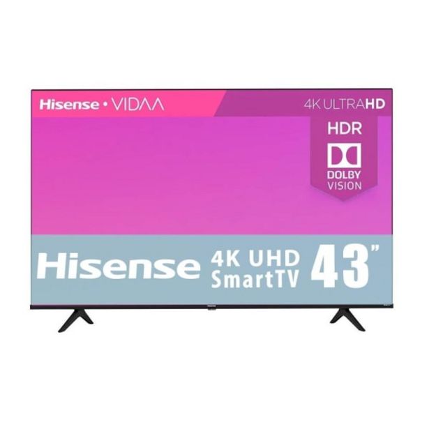Oferta de TV Hisense 43 Pulgadas 4K Ultra HD Smart TV LED 43A6GV por $8999