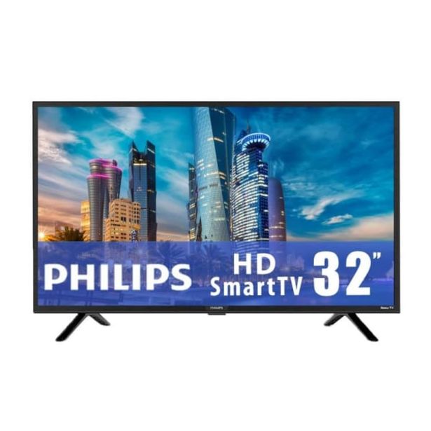 Oferta de TV Philips 32 Pulgadas HD Smart TV LED 32PFL4765/F8 por $4999