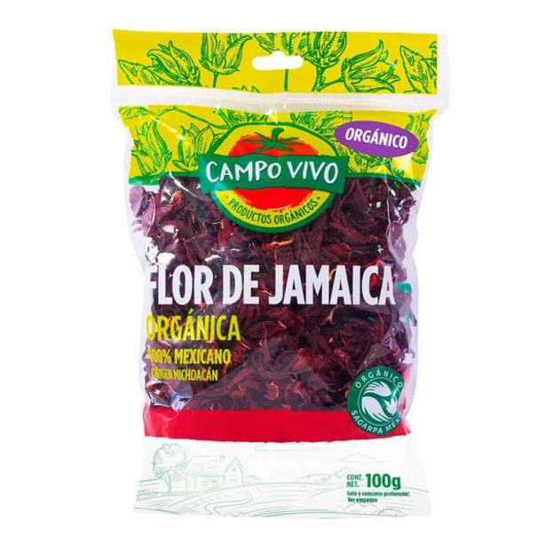 Oferta de Flor de jamaica orgánica Campo Vivo 100 g por $59
