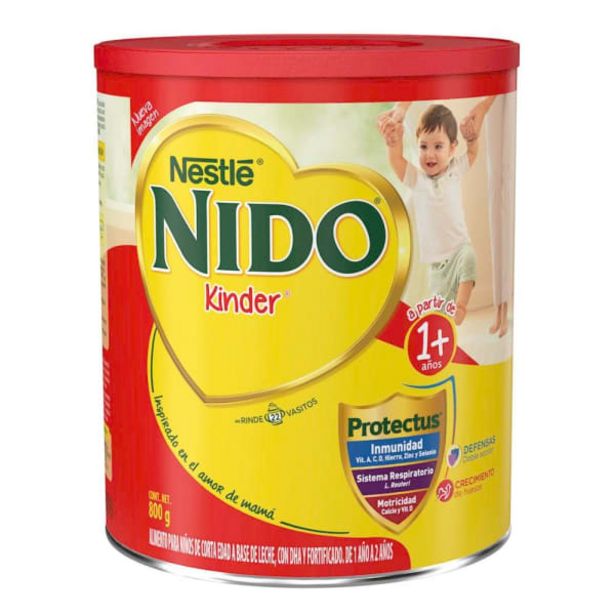 Oferta de Alimento para niños Nido Kinder 1 a 3 años 800 g por $142
