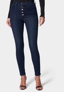 Oferta de High Waist Button Down Jeans por $109 en Bebe