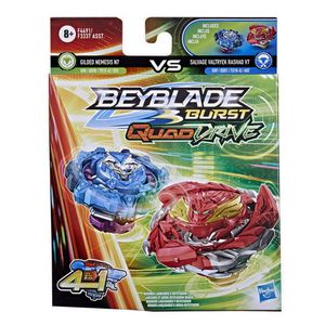 Oferta de BEYBLADE QUAD DRIVE - GILDEN VS SALVAGE F3337 por $323.4 en Juguetibici