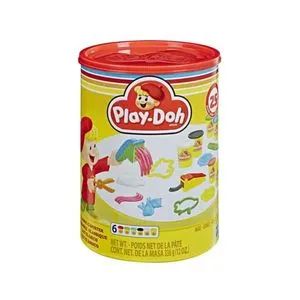 Oferta de Play-Doh Retro - Lata de 6 Recipientes y Accesorios E6242 por $599 en Juguetibici