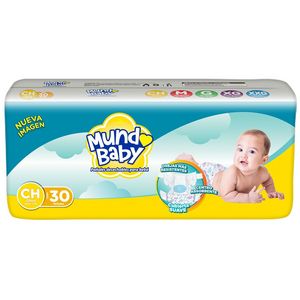 Oferta de Pañal Mundo Baby Ch 30 Pzs por $72 en Tiendas Neto