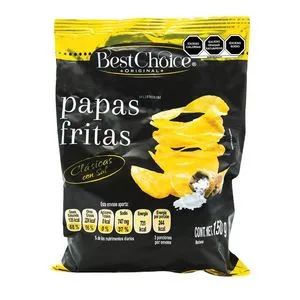 Oferta de Papas Fritas Best Choice Saladas 150 Grs por $30 en Tiendas Neto