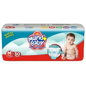 Oferta de Pañal Mundo Baby Med 30 Pzs por $84 en Tiendas Neto