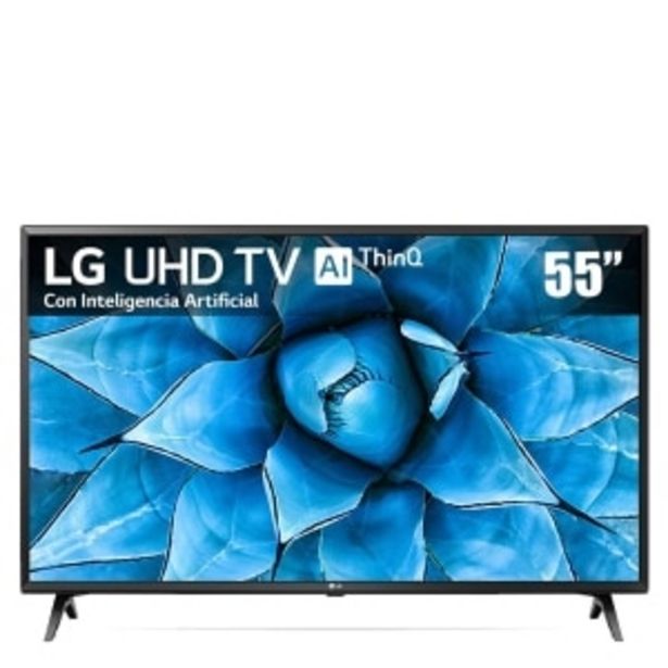 Oferta de PANTALLA LED LG 55' 4K UHD SMART TV AL THINQ 2020 por $17999