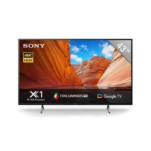 Oferta de PANTALLA LED SONY 43' 4K ANDROID X1 GOOGLE TV TRILUMINOS por $15999 en Chapur
