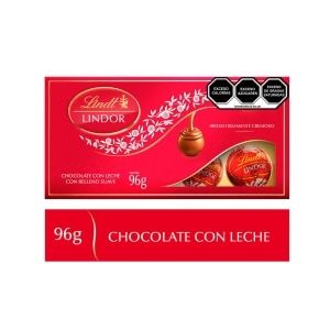 Oferta de TRUFAS DE CHOCOLATE CON LECHE LINDOR 96 G por $125 en Chapur