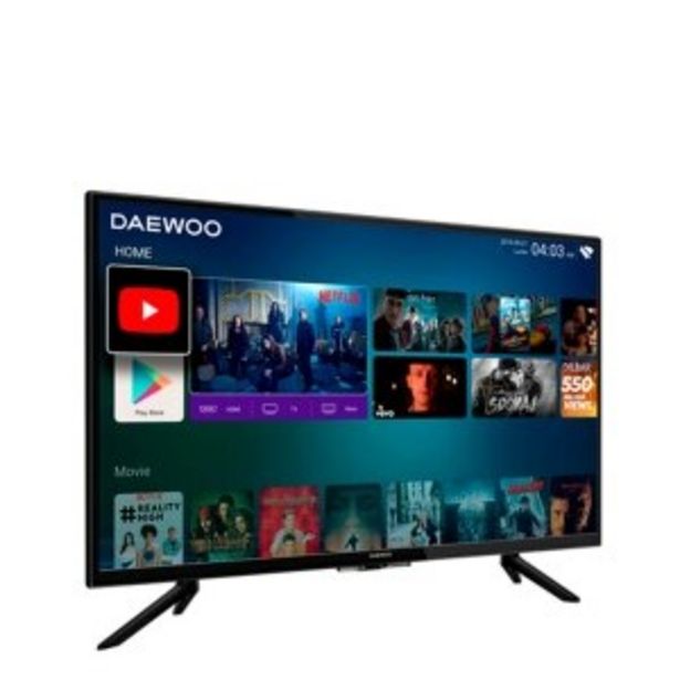 Oferta de PANTALLA LED USB DAEWOO 55' 4K SMART TV por $12999