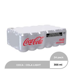 Oferta de Refresco Coca-Cola Light 24 pzas de 355 ml por $352.35 en Sam's Club