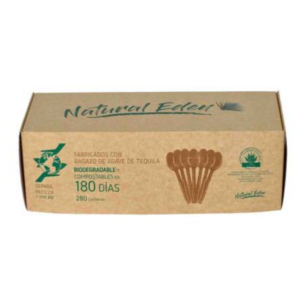 Oferta de Cuchara Cafetera Natural Eden Vitabag Biodegradable 280 pzas por $127.86