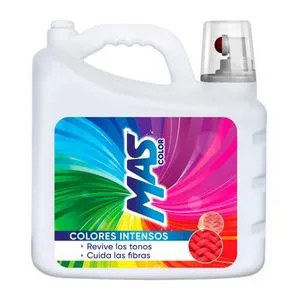 Oferta de Detergente Líquido MAS Color 10 l por $275.19 en Sam's Club