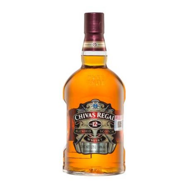 Oferta de Whisky Chivas Regal 12 con 1.75 l por $1478.23