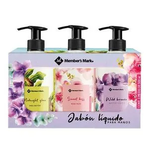 Oferta de Jabón Líquido para Manos Member's Mark 3 pzas de 500 ml c/u por $203.57 en Sam's Club