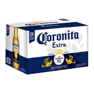 Oferta de Cerveza Clara Coronita Extra Caja con 24 Botellas de 210 ml por $294.62 en Sam's Club