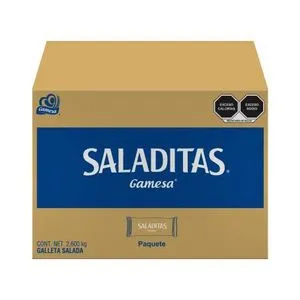 Oferta de Saladitas Gamesa con 200 pzas de 13 g c/u por $213.8 en Sam's Club
