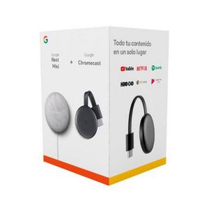 Oferta de Nest Mini Google + Chromecast por $1727.85 en Sam's Club