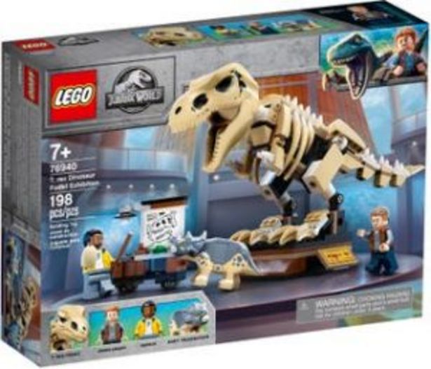 Oferta de Lego Exposición del Dinosaurio T. rex Fosilizado por $849