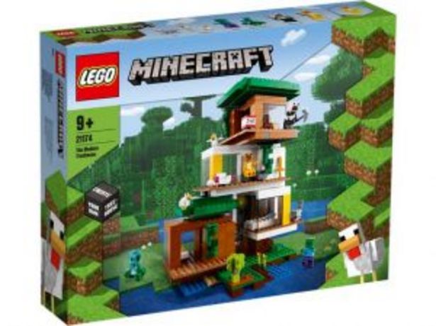 Oferta de Lego Minecraft La Casa del Árbol Moderna por $2999