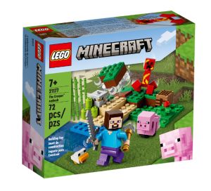 Oferta de Lego Minecraft La Emboscada del Creeper por $299 en Julio Cepeda Jugueterías