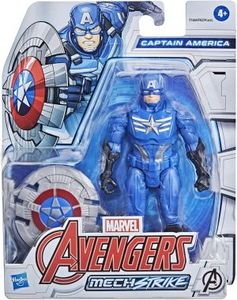 Oferta de Marvel Avengers  Figura Mech Strike del Capitán América por $335 en Julio Cepeda Jugueterías