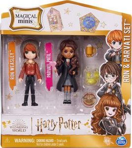 Oferta de Harry Potter Magical Minis Ron Weasley y Parvati Patil por $319 en Julio Cepeda Jugueterías