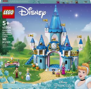 Oferta de Lego Disney Castillo de Cenicienta y el Príncipe 43206 por $2299 en Julio Cepeda Jugueterías