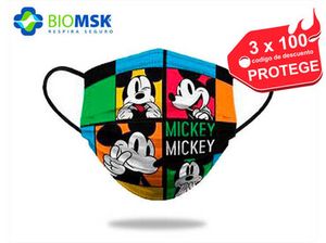 Oferta de Cubrebocas Mickey por $56.82 en Colap La Palestina