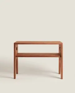 Oferta de BANCO DE MADERA CON ESTANTE SAINT-LAZARE por $3999 en ZARA HOME