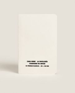Oferta de Libreta Gráfico Pequeña Saint-Lazare por $159 en ZARA HOME