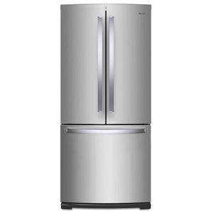 Oferta de Refrigerador Whirlpool French door 20 p3 por $23999 en Mueblería Standard