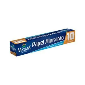 Oferta de Papel aluminio MAXIMA premium mod.10 5.52 mt por $15.4 en La gran bodega