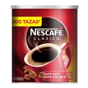 Oferta de Nescafe clásico café soluble 1000 gr por $493.1 en La gran bodega