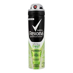 Oferta de Desodorante Rexona aerosol fm forest 150 ml por $62.9 en La gran bodega