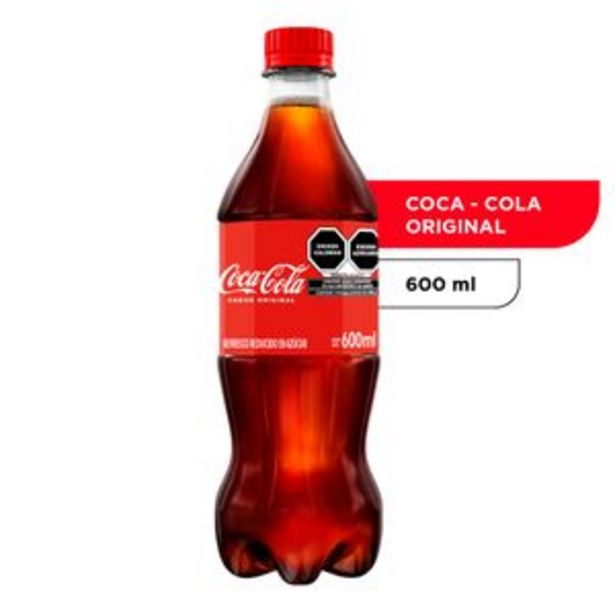 Oferta de Coca Cola original 600 ml por $14.7