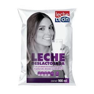 Oferta de Leche León deslactosada bolsa 900 ml por $19.8 en La gran bodega