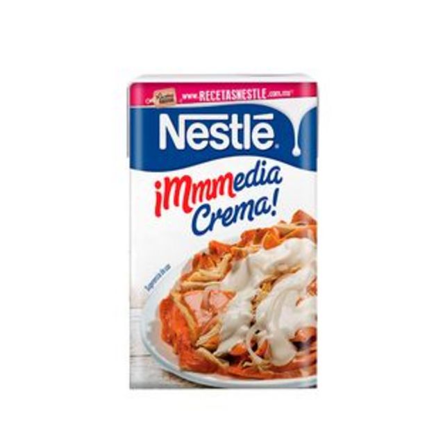 Oferta de Media crema Nestle 500 g por $30.4