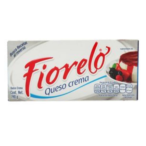 Oferta de Queso crema Nestle fiorelo 190 gr por $23.22