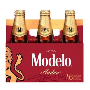 Oferta de Cerveza Oscura Modelo Ámbar Botella 6 Pack 355 ml por $111.3 en Soriana Híper