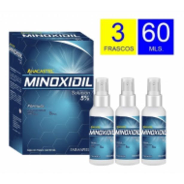 Oferta de Minoxidil 5% - 3 Meses de tratamiento por $1209 en Fandeal