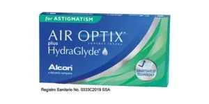 Oferta de AIR OPTIX PLUS HYDRAGLYDE para Astigmatismo por $935.35 en Devlyn
