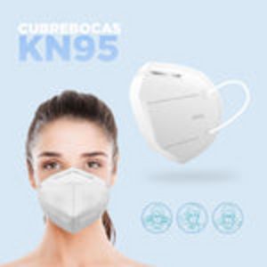 Oferta de Paquete de 2 Cubrebocas KN95 por $9.99 en Waldos