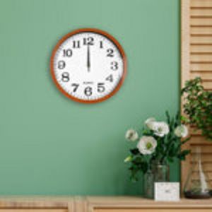 Oferta de Reloj de Pared con Marco Cafe por $149.99 en Waldos