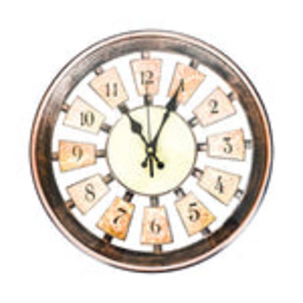 Oferta de Reloj de Pared Estilo Marinero 30cm por $169.99