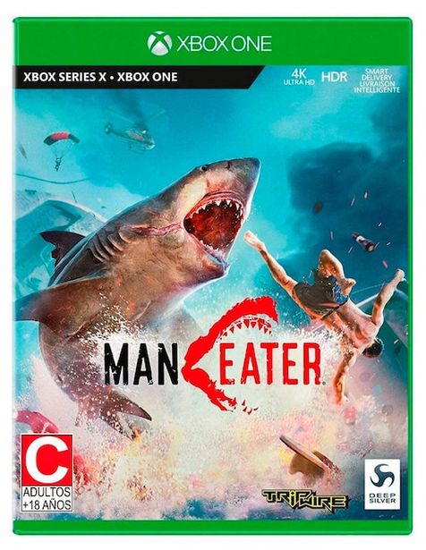 Oferta de Maneater Edici&oacute;n Est&aacute;ndar para Xbox One Juego F&iacute;sico por $999