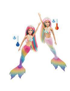 Oferta de Muñeca Barbie Sirena Arcoíris por $579 en Liverpool