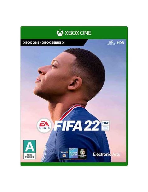 Oferta de FIFA 22 Edici&oacute;n Est&aacute;ndar para Xbox One Juego F&iacute;sico por $1349.1