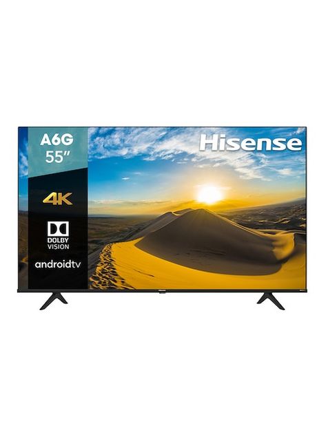 Oferta de Pantalla Hisense LED Smart TV de 55 pulgadas 4K/Ultra HD Modelo 55A6G por $10272.95