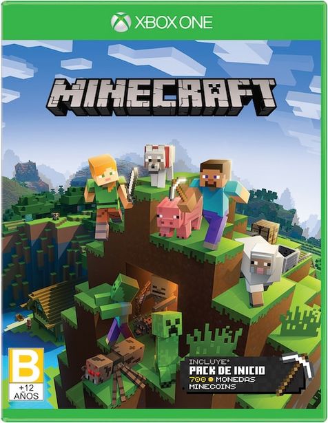Oferta de Minecraft Starter Edici&oacute;n Collectors para Xbox One Juego F&iacute;sico por $719.1
